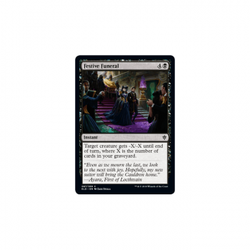 Festive Funeral : THRONE OF ELDRAINE 087/269 - Magic the Gathering Single Card