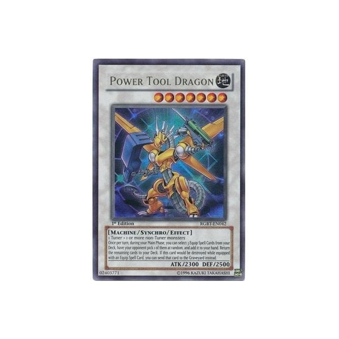 Yu-Gi-Oh! Card RGBT-EN042 Power Tool Dragon (Ultimate Rare) | Chaos Cards