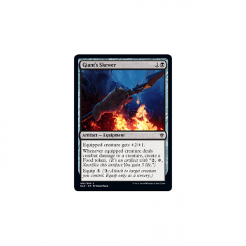 Giant's Skewer : THRONE OF ELDRAINE 091/269 - Magic the Gathering Single Card