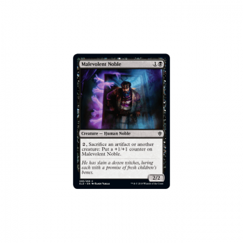 Malevolent Noble : THRONE OF ELDRAINE 095/269 - Magic the Gathering Single Card