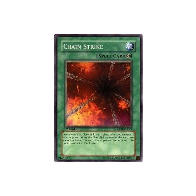 Yu-Gi-Oh! Card CDIP-EN043 Chain Strike | Chaos Cards