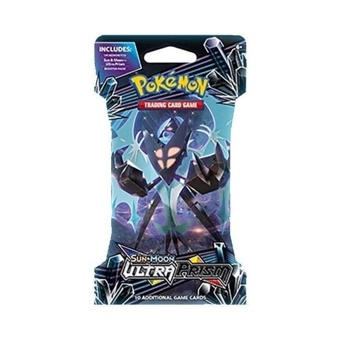 pokemon ultra prism booster pack Phantom Card Shop and encounter bizarre Ultra Beasts and wild new forms of Alolas Legendary Pokemon Ultra Prism Booster Pack