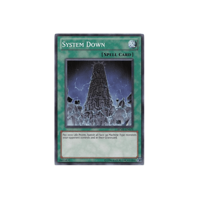Yu-Gi-Oh! Card CRV-EN041 System Down | Chaos Cards