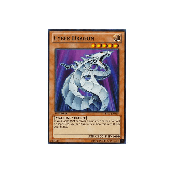 Yu-Gi-Oh! Card CRV-EN015 Cyber Dragon (Ultimate Rare)