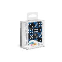 Oakie Doakie Dice Set D6 (16 mm) Glow in the Dark - Deep Ocean (12)
