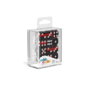 Oakie Doakie Dice Set D6 (16 mm) Enclave - Ruby (12)
