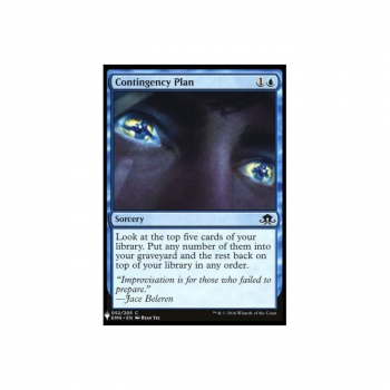 Contingency Plan : MYSTERY BOOSTER 343 - Magic the Gathering Single Card