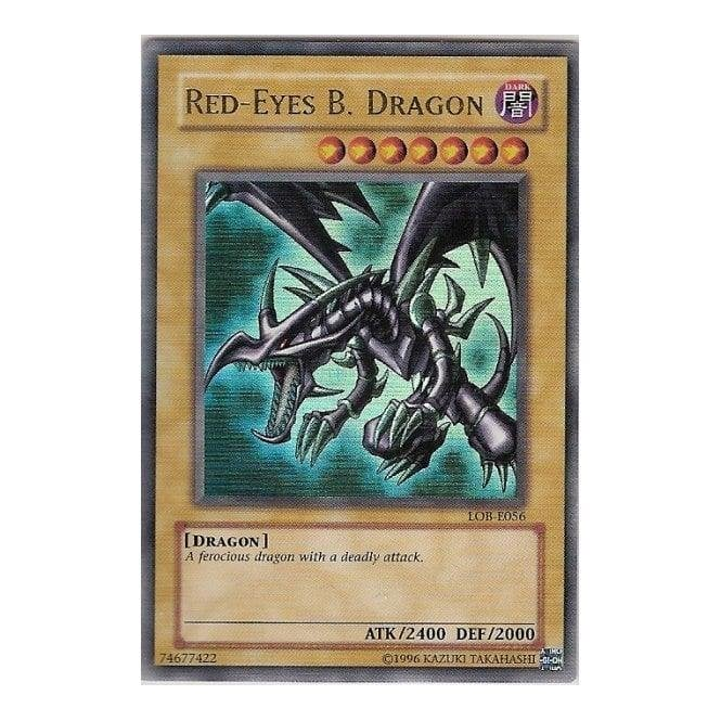 Yu-Gi-Oh! Card LOB-E056 Red-Eyes B. Dragon (Ultra Rare) | Chaos Cards Yu-Gi-Oh! Card LOB-E056 Red-Eyes B. Dragon (Ultra Rare) | Chaos Cards