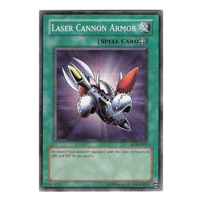 Yu-Gi-Oh! Card LOB-E069 Laser Cannon Armor (Short Print) | Chaos Cards Yu-Gi-Oh! Card LOB-E069 Laser Cannon Armor (Short Print) | Chaos Cards