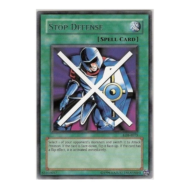 stop yugioh card YU-GI-OH! - Spell-Stopping Statute (TLM-EN058) - The Lost Millennium - 1st Edition Yu-Gi-Oh! Card LOB-E075 Stop Defense