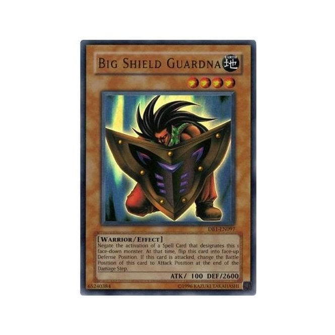 Yu-Gi-Oh! Card DB1-EN097 Big Shield Gardna | Chaos Cards Yu-Gi-Oh! Card DB1-EN097 Big Shield Gardna | Chaos Cards