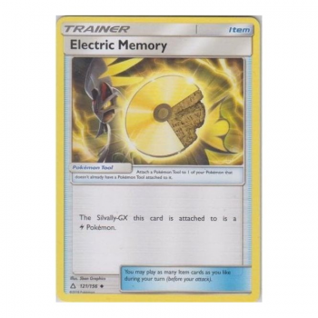 Electric Memory : SUN AND MOON - ULTRA PRISM 121/156 - Pokemon Single Card
