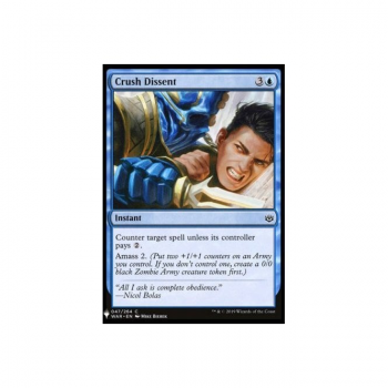 Crush Dissent : MYSTERY BOOSTER 353 - Magic the Gathering Single Card