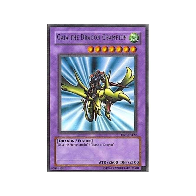Yu-Gi-Oh! Card DB1-EN122 Gaia the Dragon Champion Yu-Gi-Oh! Card DB1-EN122 Gaia the Dragon Champion