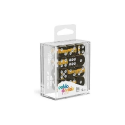 Oakie Doakie Dice Set D6 (16 mm) Enclave - Amber (12)