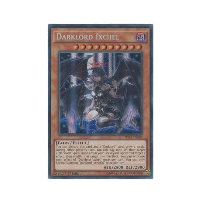 Yu-Gi-Oh! Card DESO-EN030 Darklord Ixchel (Secret Rare) | Chaos Cards Yu-Gi-Oh! Card DESO-EN030 Darklord Ixchel (Secret Rare) | Chaos Cards