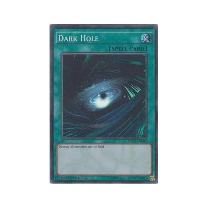 Yu-Gi-Oh! Card DESO-EN042 Dark Hole (Super Rare) | Chaos Cards Yu-Gi-Oh! Card DESO-EN042 Dark Hole (Super Rare) | Chaos Cards
