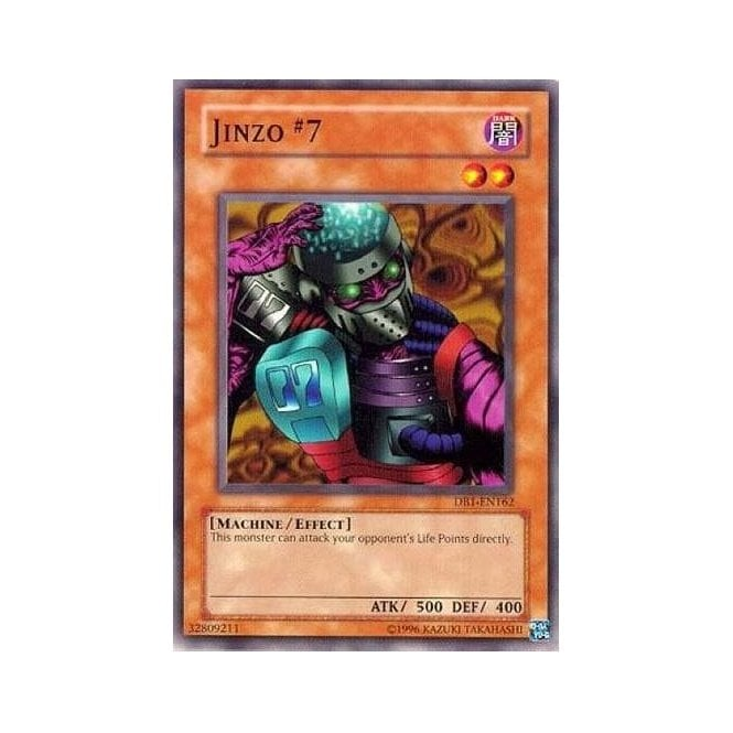 Yu-Gi-Oh! Card DB1-EN162 Jinzo #7 | Chaos Cards Yu-Gi-Oh! Card DB1-EN162 Jinzo #7 | Chaos Cards