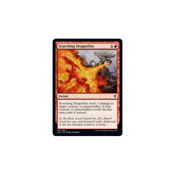 Scorching Dragonfire : THRONE OF ELDRAINE 139/269 - Magic the Gathering Single Card