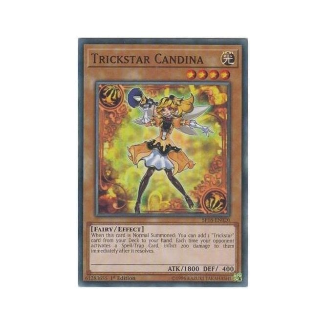 Yu-Gi-Oh! Card SP18-EN020 Trickstar Candina (Common) | Chaos Cards Yu-Gi-Oh! Card SP18-EN020 Trickstar Candina (Common) | Chaos Cards