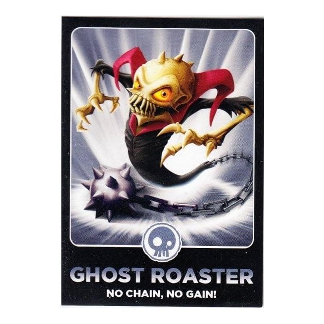 Ghost Roster Variant Skylanders Giants Trading Card - 20 GHOST ROASTER | Chaos Cards