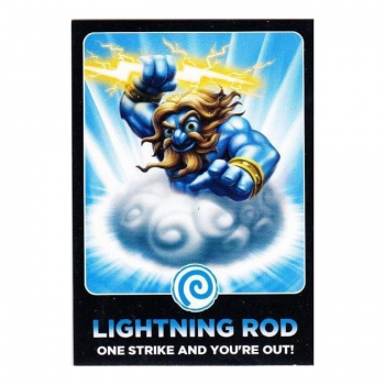 Skylanders Giants Trading Card - 23 LIGHTNING ROD