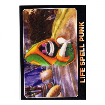 Skylanders Giants Trading Card - 92 LIFE SPELL PUNK