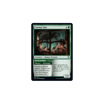 Curious Pair : THRONE OF ELDRAINE 150/269 - Magic the Gathering Single Card