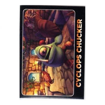 Skylanders Giants Trading Card - 99 CYCLOPS CHUCKER