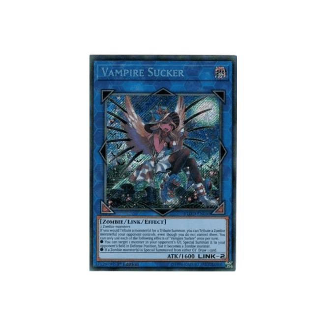 Yu-Gi-Oh! Card FLOD-EN050 Vampire Sucker (Secret Rare) | Chaos Cards