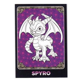 Skylanders Giants Trading Card - C4 SPYRO