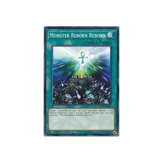 YuGiOh! Card FLODEN066 Monster Reborn Reborn Chaos Cards