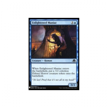 Enlightened Maniac : MYSTERY BOOSTER 380 - Magic the Gathering Single Card