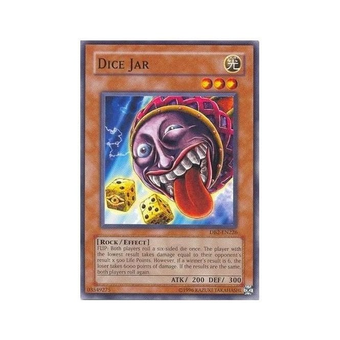 YuGiOh! Card DB2EN226 Dice Jar Chaos Cards