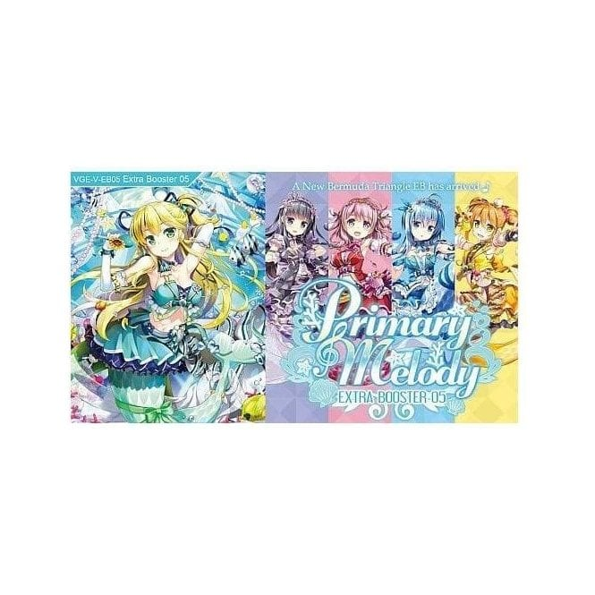 primary melody booster box Cardfight!! Vanguard - Extra Elevate your game skills with the Bushiroad Cardfight Vanguard Primary Melody Vol 5 Booster Box Vg :