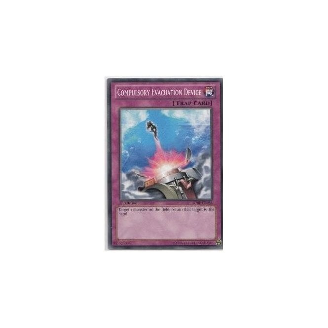 Yu-Gi-Oh! Card SDBE-EN038 Compulsory Evacuation Device