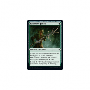 Rosethorn Halberd : THRONE OF ELDRAINE 175/269 - Magic the Gathering Single Card