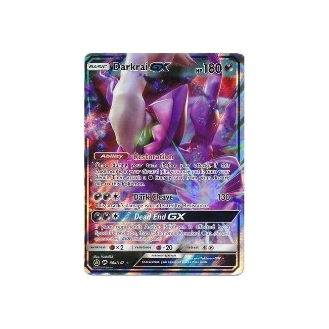 Pokemon Single Jumbo Promotional Card - Darkrai GX 88a/147 | Chaos Cards Pokemon Single Jumbo Promotional Card - Darkrai GX 88a/147 | Chaos Cards