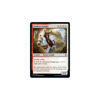 Fireborn Knight : THRONE OF ELDRAINE 210/269 - Magic the Gathering Single Card