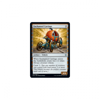 Enchanted Carriage : THRONE OF ELDRAINE 218/269 - Magic the Gathering Single Card