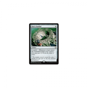 Seer's Sundial : COMMANDER ANTHOLOGY 2018 214/312 - Magic the Gathering Single Card