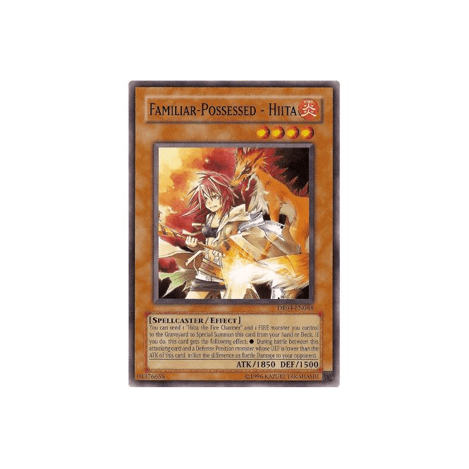 Yu-Gi-Oh! Card DR04-EN088 Familiar-Possessed - Hiita