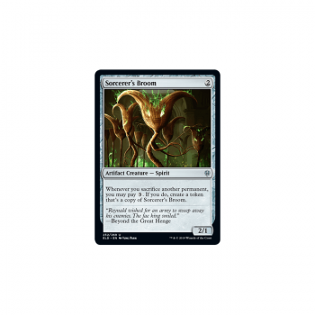 Sorcerer's Broom : THRONE OF ELDRAINE 232/269 - Magic the Gathering Single Card