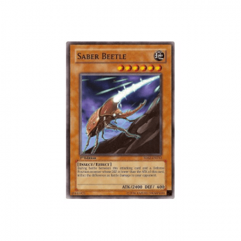 Saber Beetle (Rare) : DR04-EN143 - Yu-Gi-Oh! Single Card