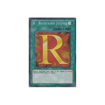 R - Righteous Justice (Common) : DR04-EN220 - Yu-Gi-Oh! Single Card