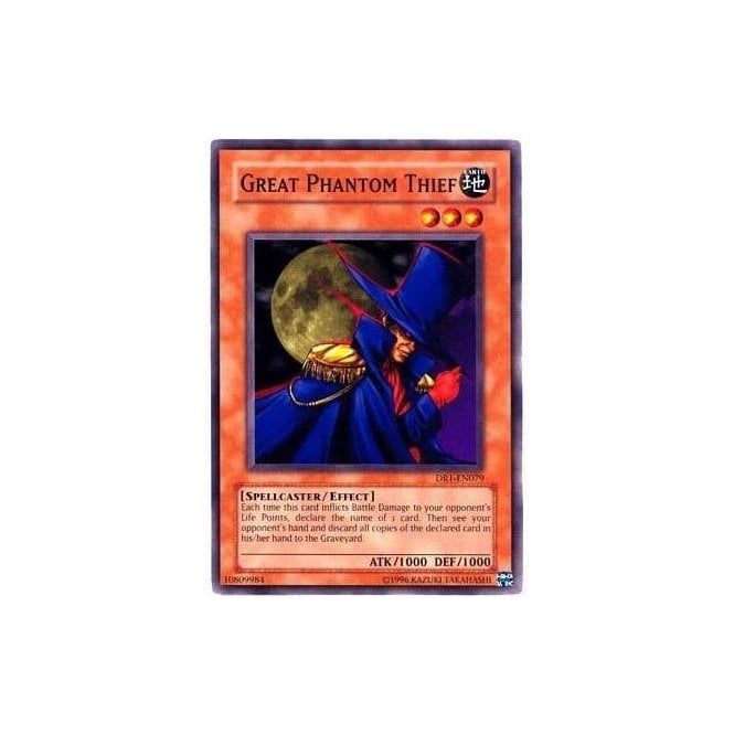 Yu-Gi-Oh! Card DR1-EN079 Great Phantom Thief | Chaos Cards Yu-Gi-Oh! Card DR1-EN079 Great Phantom Thief | Chaos Cards