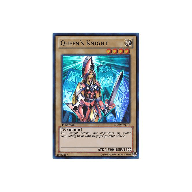 Yu-Gi-Oh! Card EEN-EN004 Queen's Knight | Chaos Cards