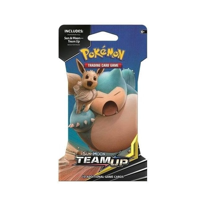 Pokemon Blister Booster Pack (10 Cards) - Snorlax // Eevee - Sun and Moon Team Up | Chaos Cards Pokemon Blister Booster Pack (10 Cards) - Snorlax // Eevee - Sun and Moon Team Up | Chaos Cards
