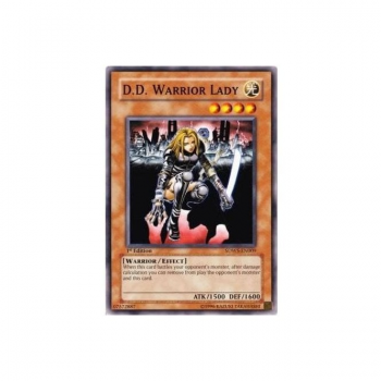 D.D. Warrior Lady (Super Rare) : DR1-EN189 - Yu-Gi-Oh! Single Card