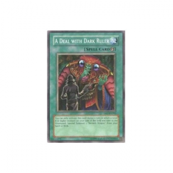 A Deal with Dark Ruler (Common) : DR1-EN192 - Yu-Gi-Oh! Single Card